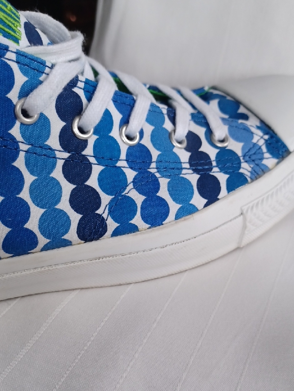 Converse X Marimekko Collab 2013 Special Edition All Star Dot Sneakers- Sz. 9.5 - Picture 15 of 16